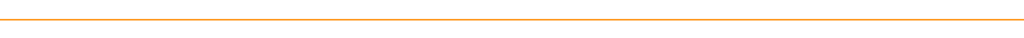 Horizontal Line Break Orange